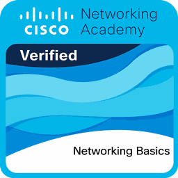 Cisco Networking Basics badge